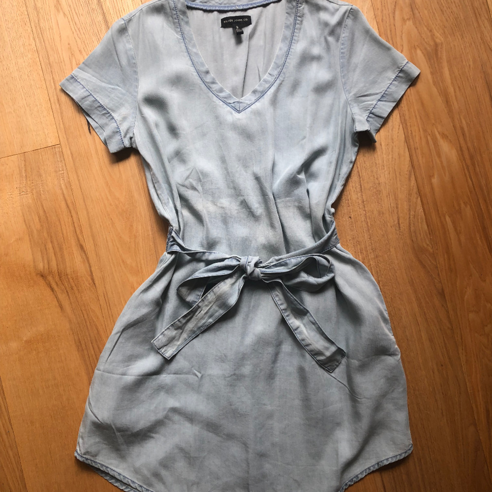 Silver jeans chambray dress, NWOT, small